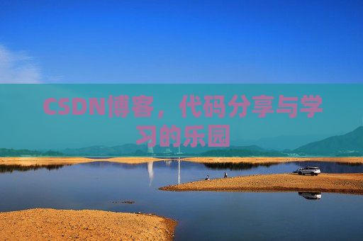 CSDN博客，代码分享与学习的乐园